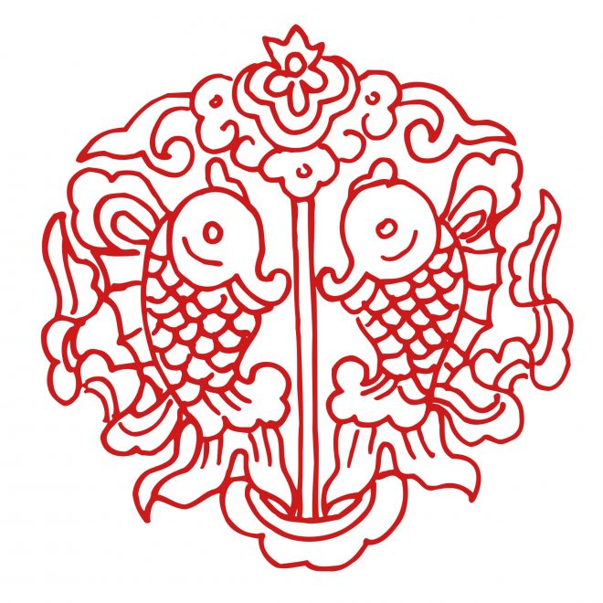 免扣古風(fēng)花朵圖騰