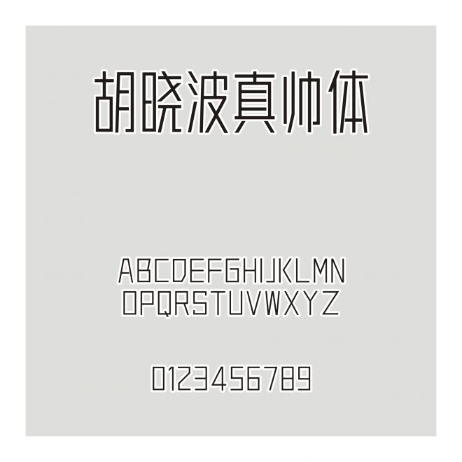 胡曉波真帥體