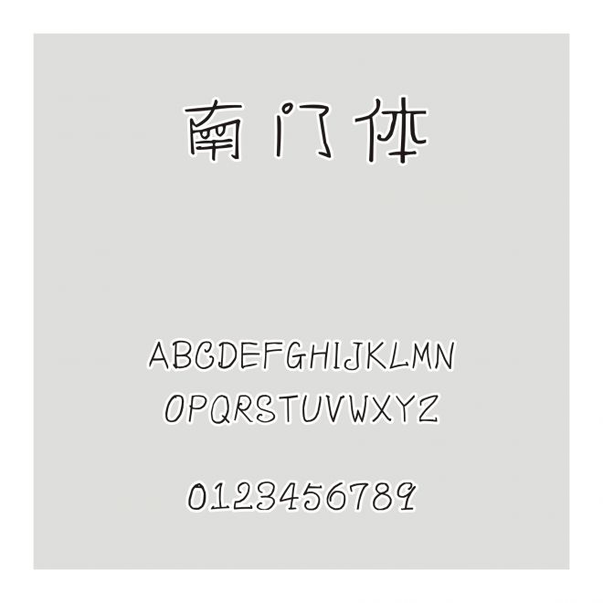 南門體