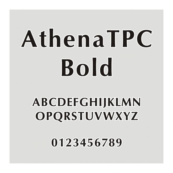AthenaTPC Bold
