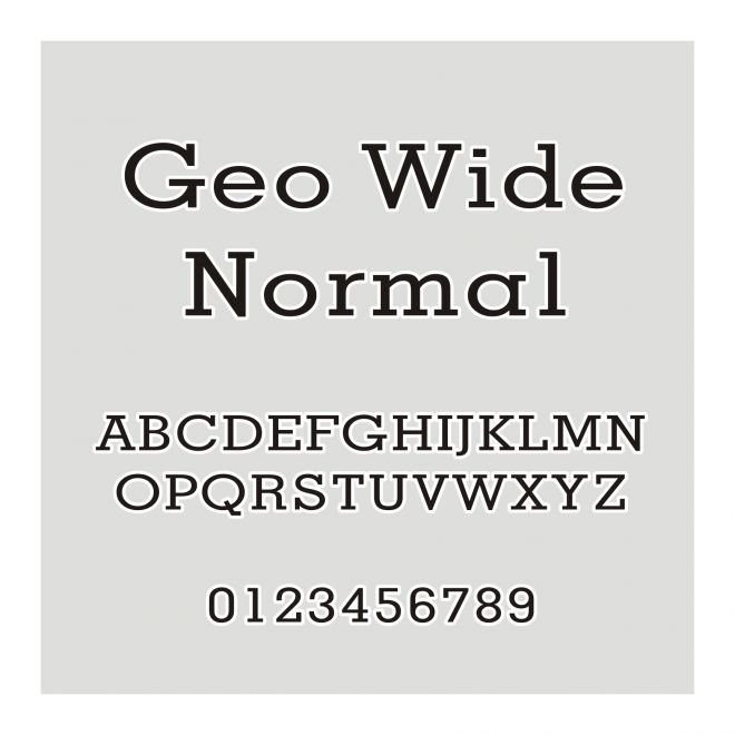 Geo Wide Normal