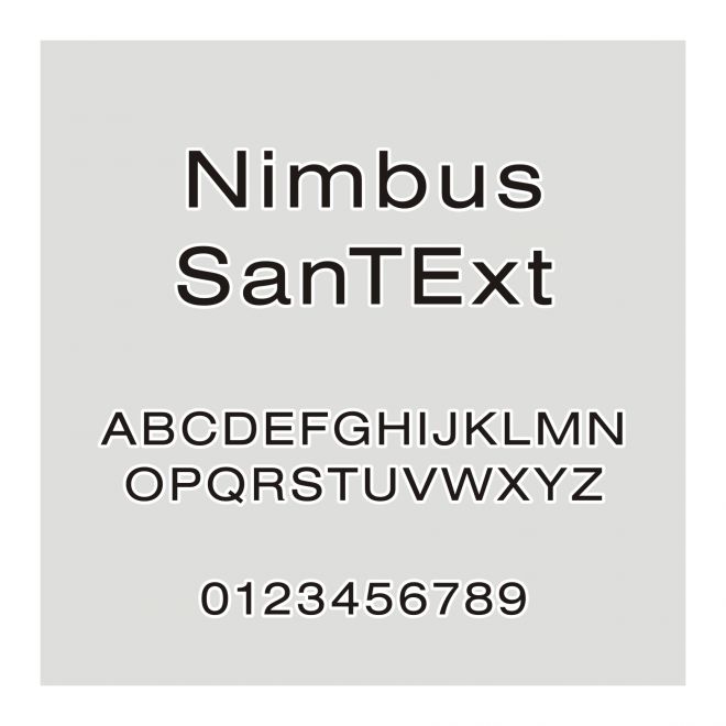 NimbusSanTExt