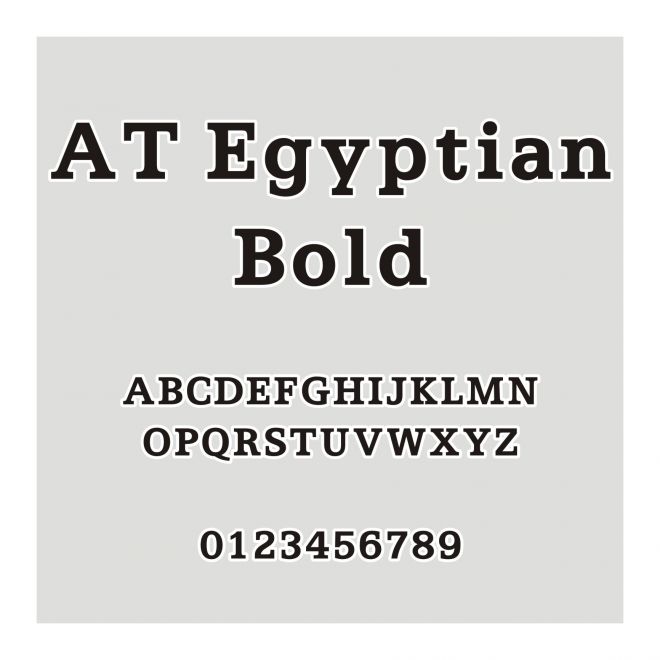 AT Egyptian Bold