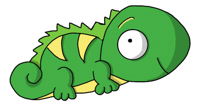 蜥蜴_鬣鱗蜥_iguana_iguana