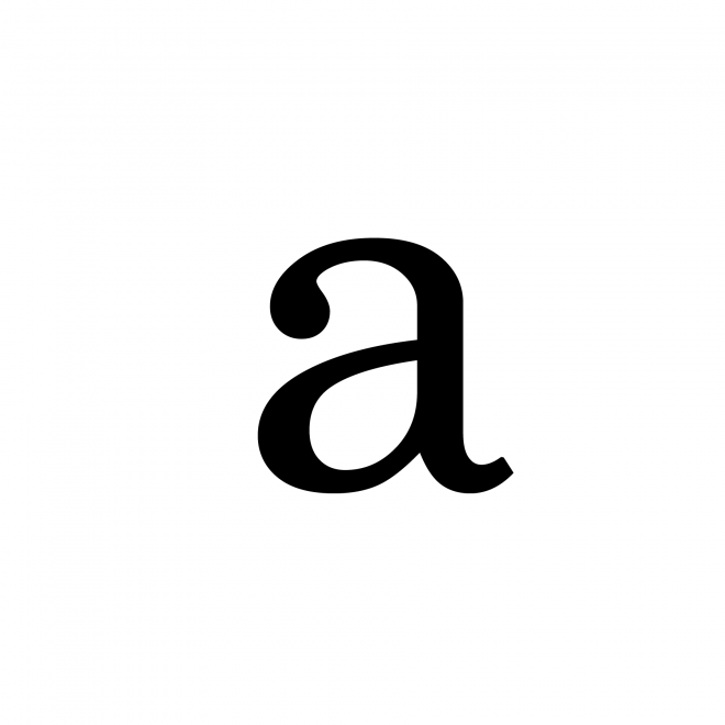 标点符号_A字母_letter_a