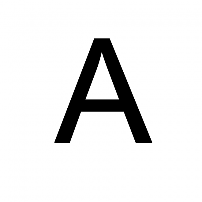 标点符号_A字母_letter_a