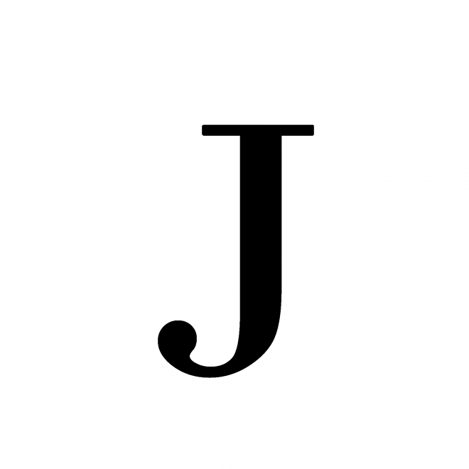 标点符号_字母_J字母_letter_j