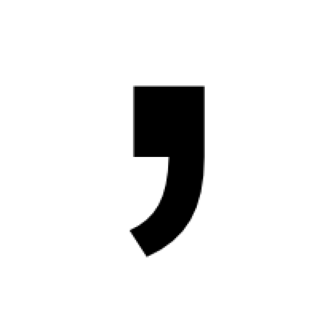 逗號_符號_標點符號_comma