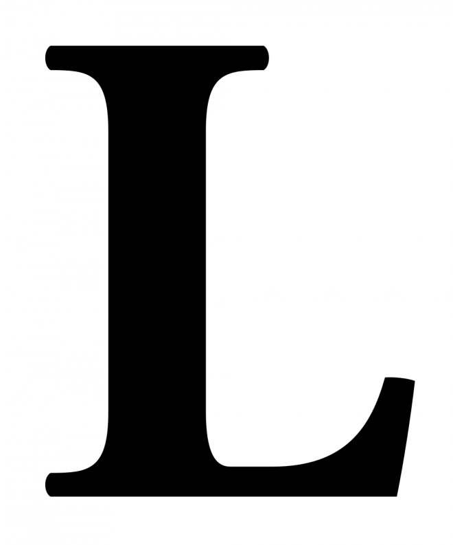 標(biāo)點(diǎn)符號(hào)_字母_L字母_letter_L