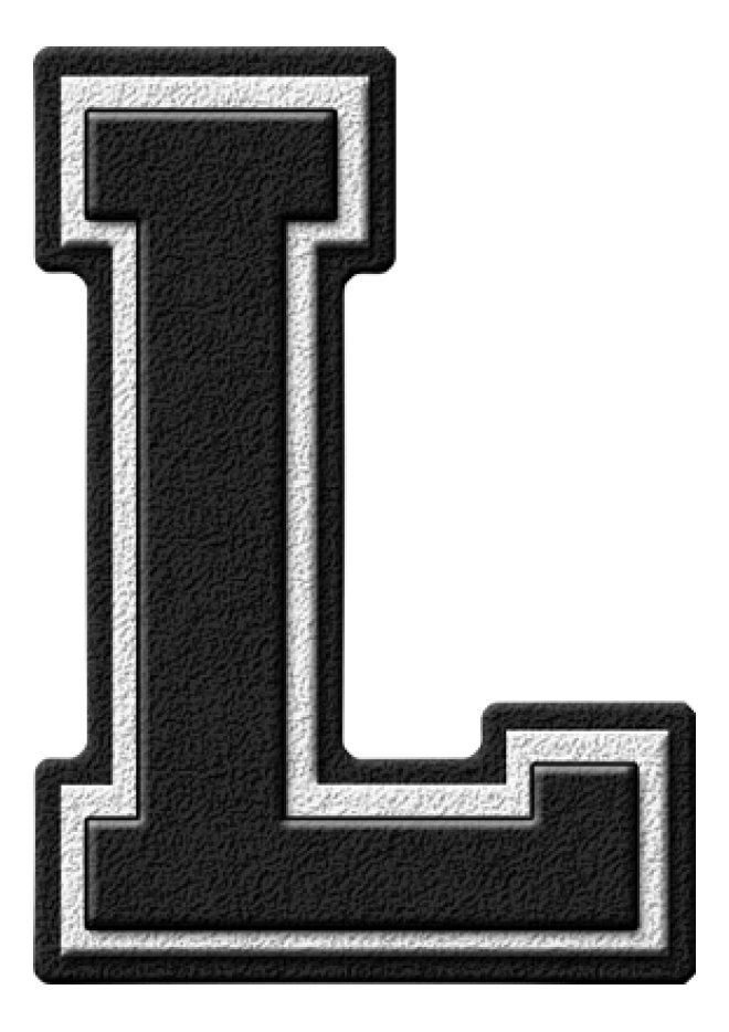 標點符號_字母_L字母_letter_L