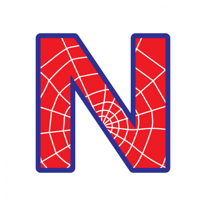 標點符號_字母_N字母_letter_n