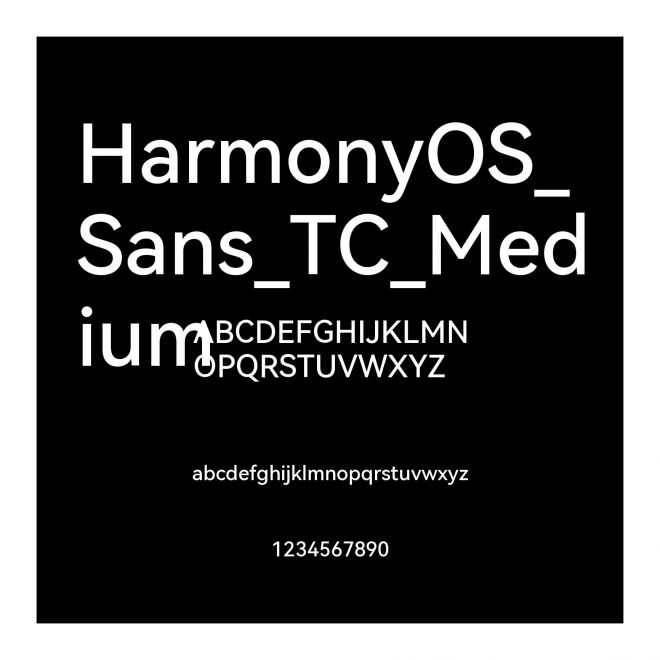 HarmonyOS_Sans_TC_Medium