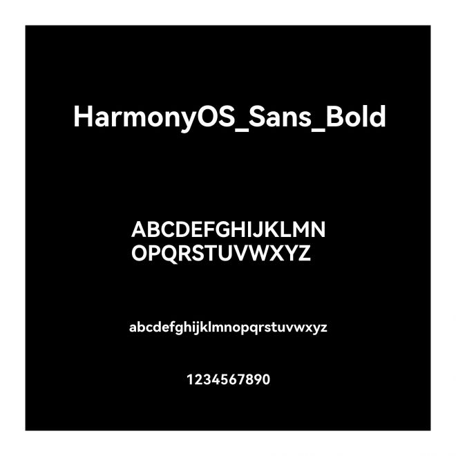 HarmonyOS_Sans_Bold