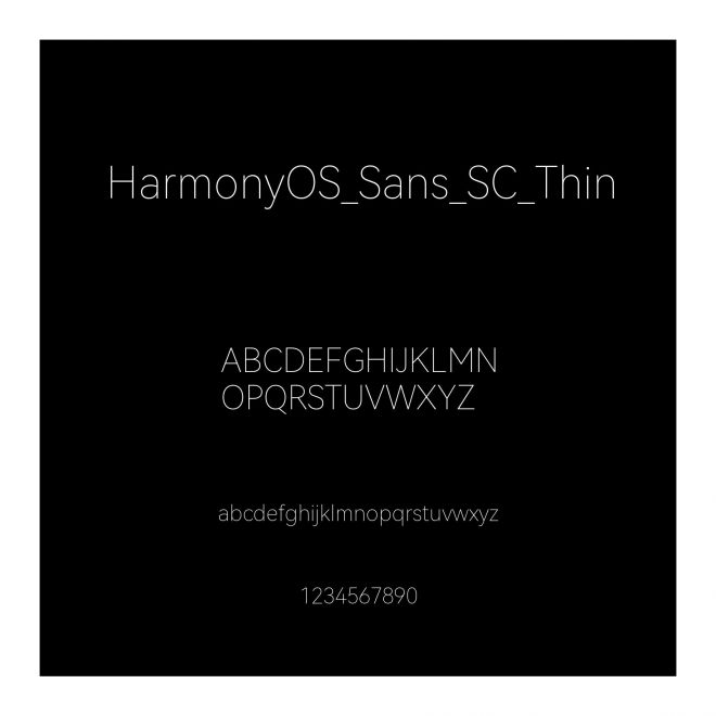 HarmonyOS_Sans_SC_Thin