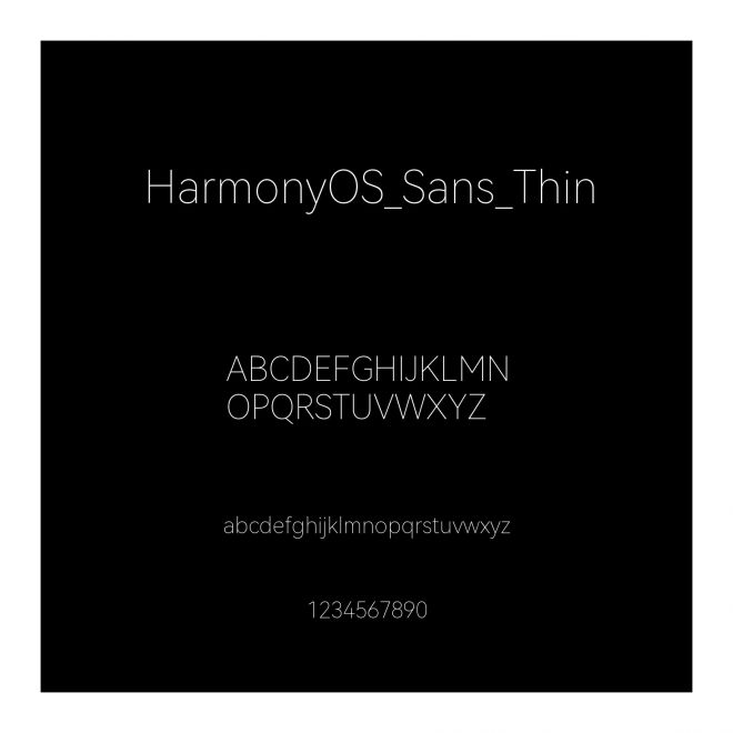 HarmonyOS_Sans_Thin