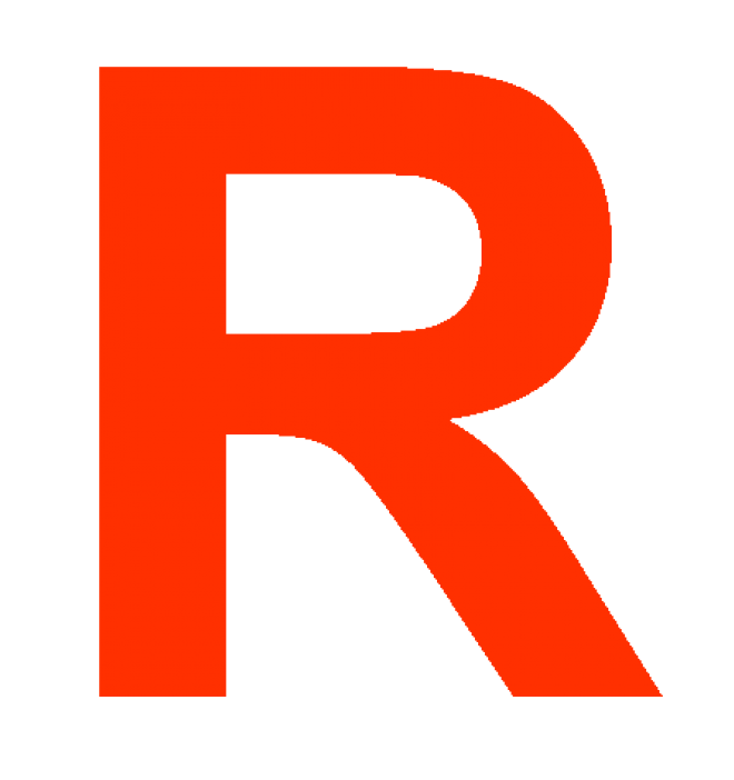 标点符号_字母_R字母_letter_r
