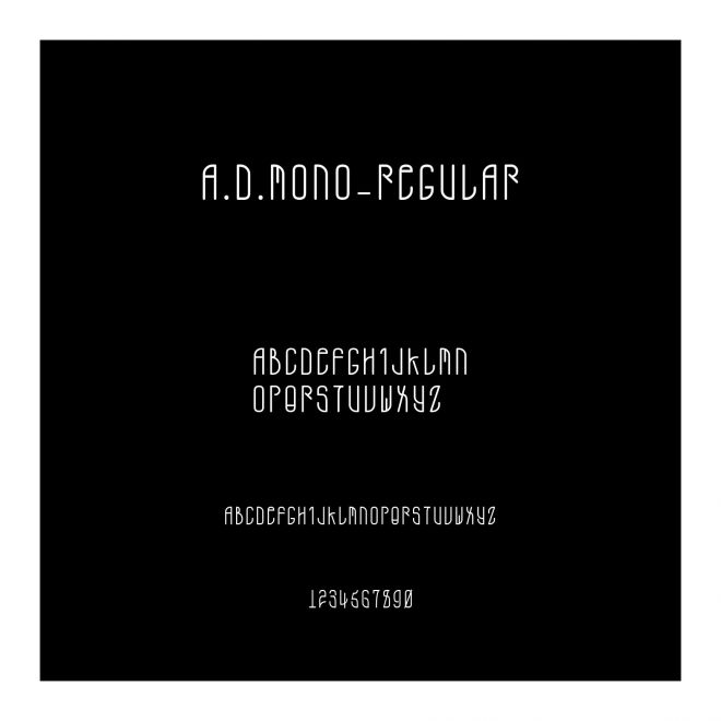 A.D.MONO-Regular