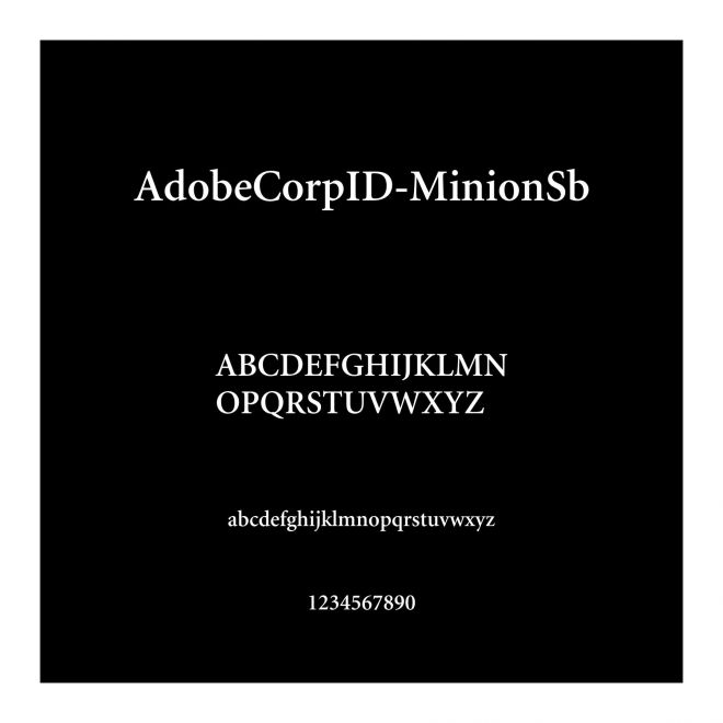 AdobeCorpID-MinionSb