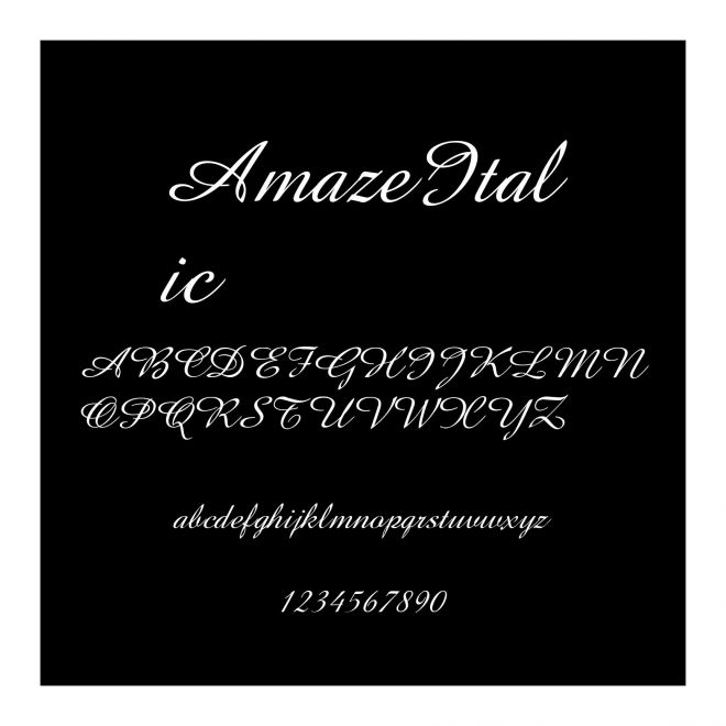 AmazeItalic
