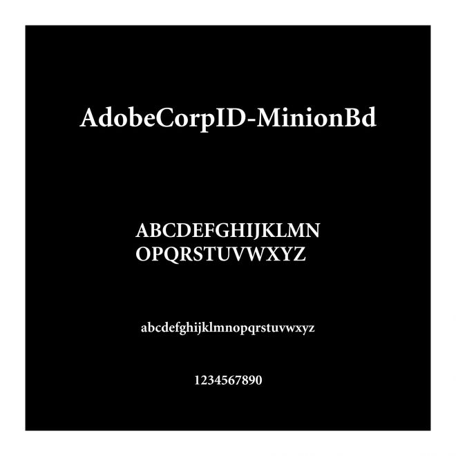 AdobeCorpID-MinionBd
