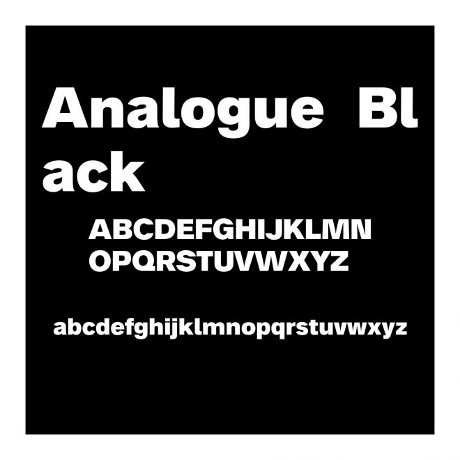 Analogue85Black