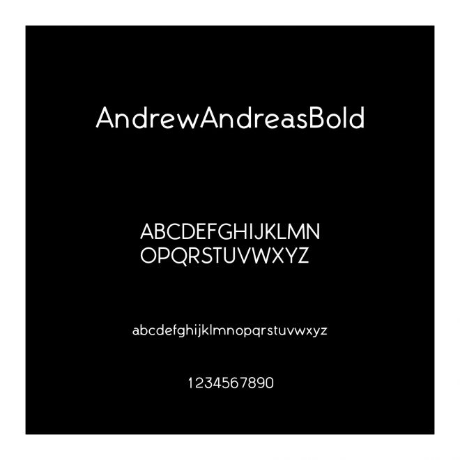 AndrewAndreasBold