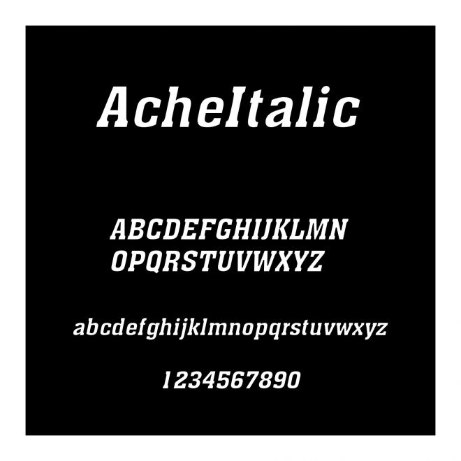 AcheItalic