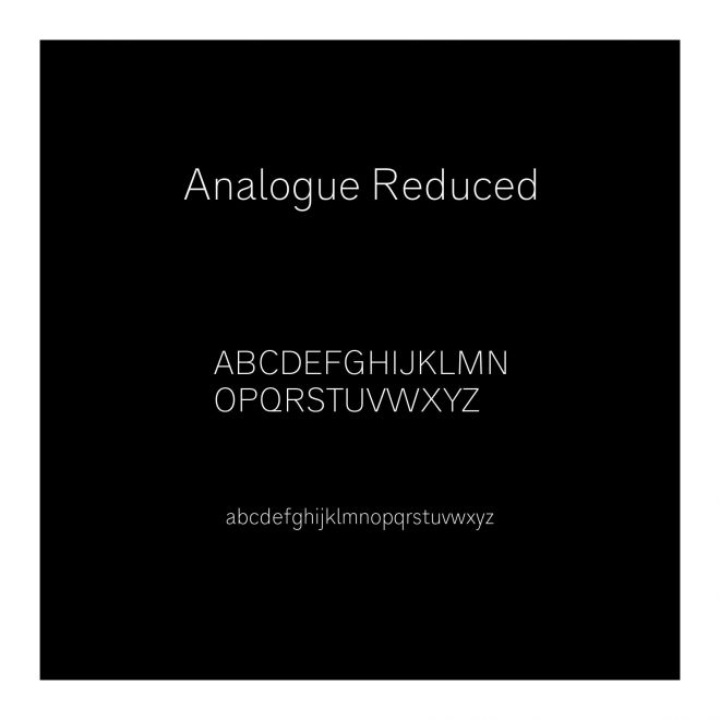 Analogue Reduced