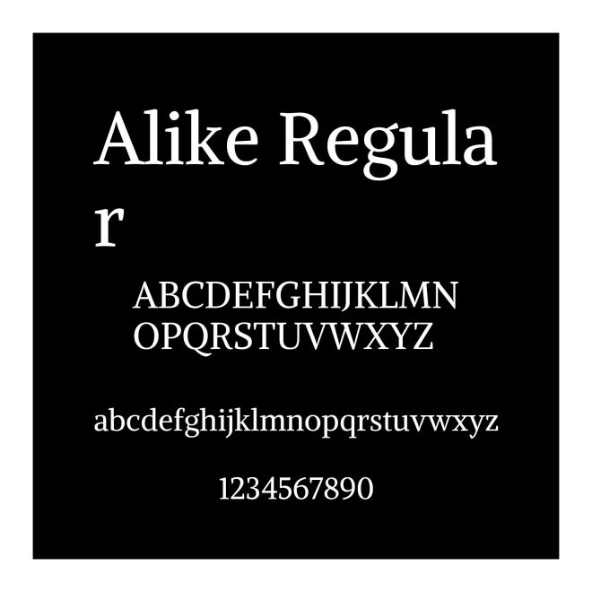 Alike Regular