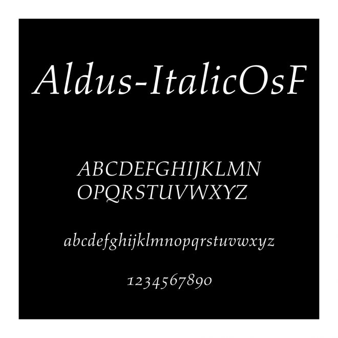 Aldus-ItalicOsF