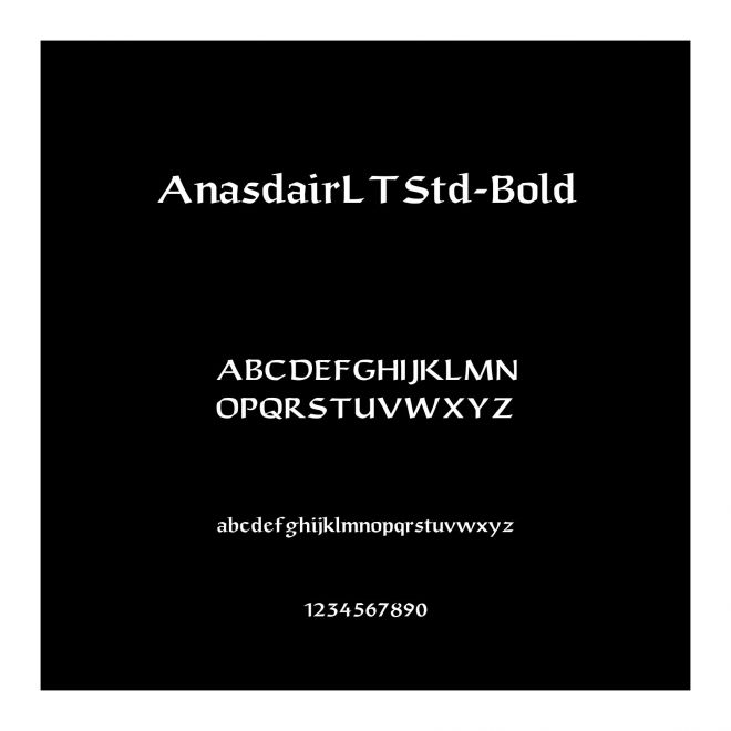 AnasdairLTStd-Bold