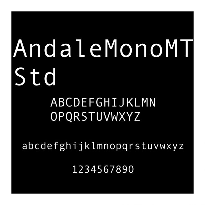 AndaleMonoMTStd