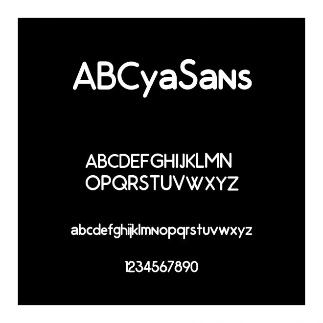 ABCyaSans