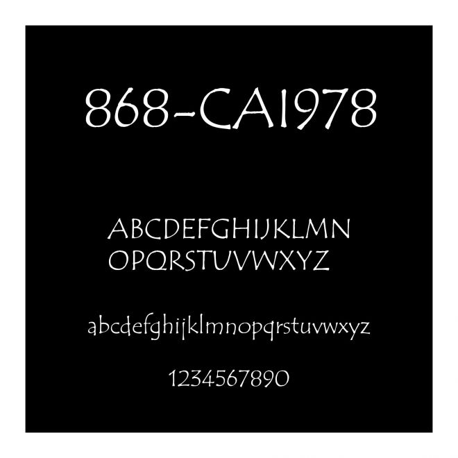 868-CAI978