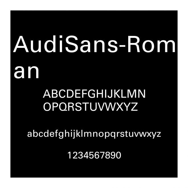 AudiSans-Roman