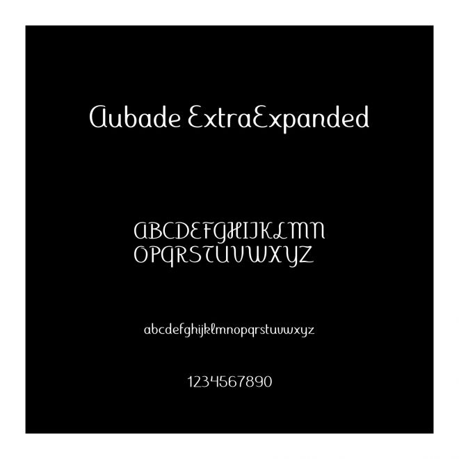 Aubade ExtraExpanded