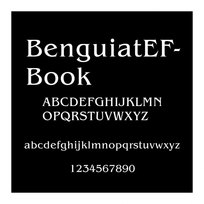BenguiatEF-Book