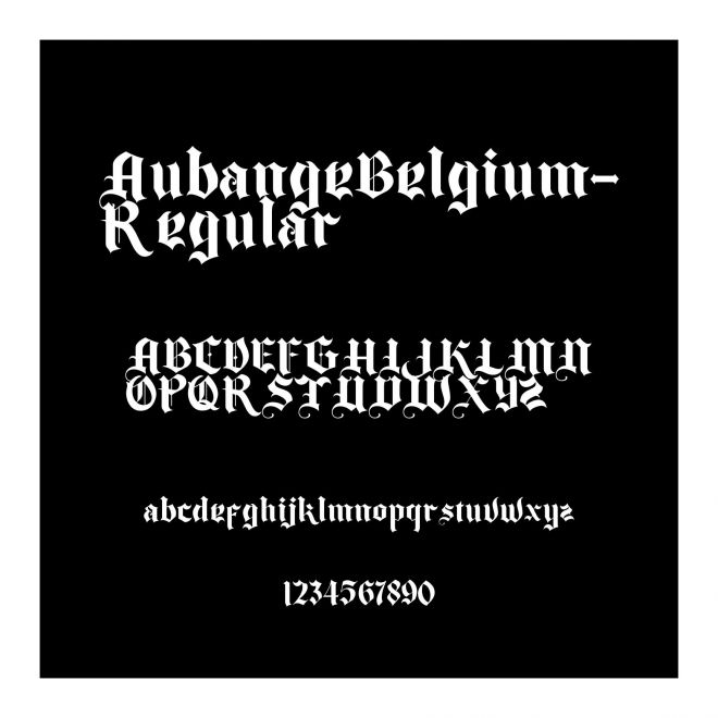 AubangeBelgium-Regular