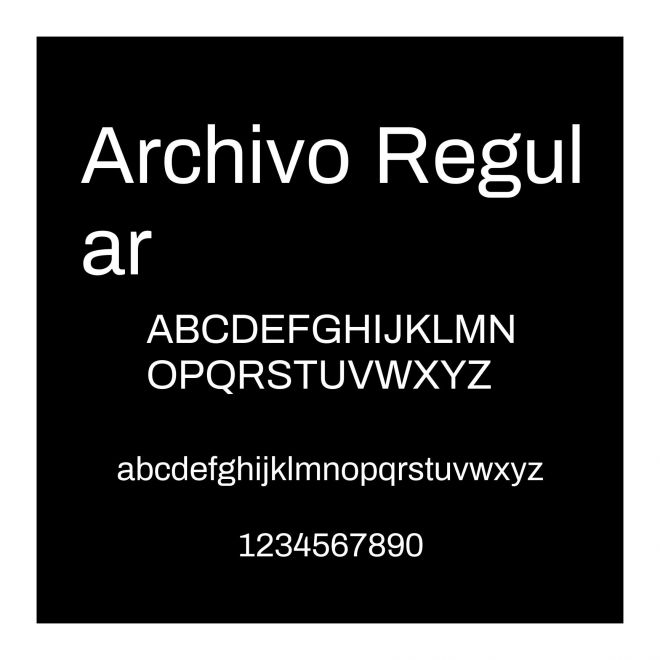 Archivo Regular