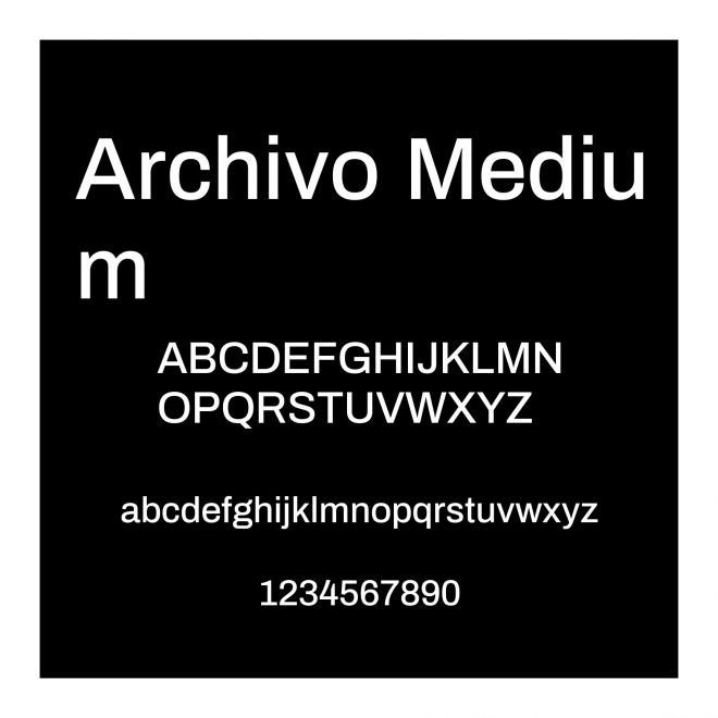 Archivo Medium