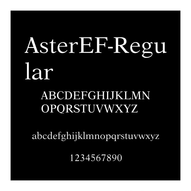 AsterEF-Regular
