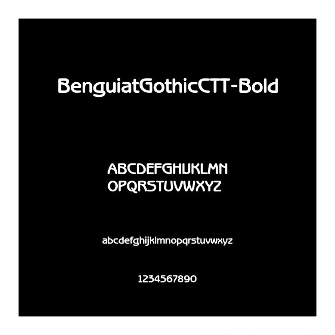 BenguiatGothicCTT-Bold