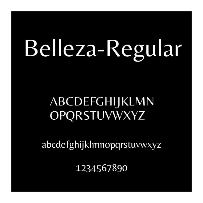Belleza-Regular