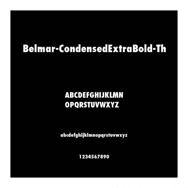 Belmar-CondensedExtraBold-Th