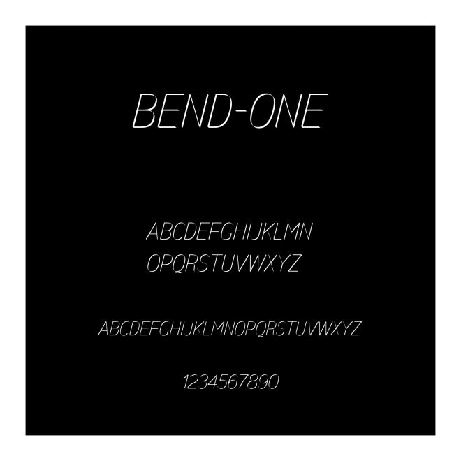 Bend-One