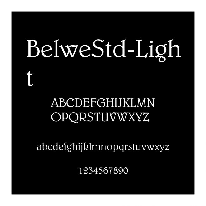 BelweStd-Light