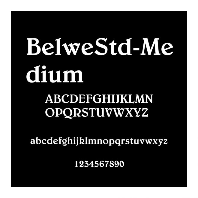 BelweStd-Medium
