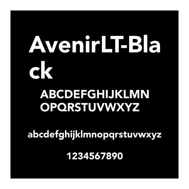 AvenirLT-Black