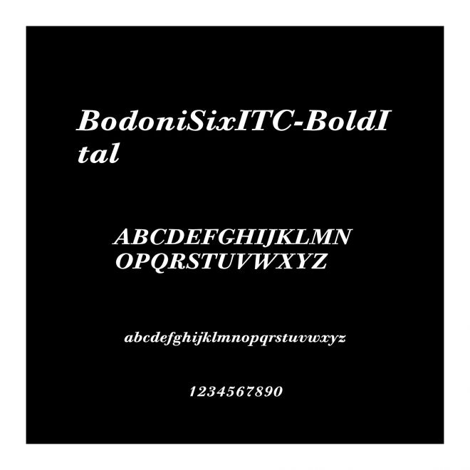 BodoniSixITC-BoldItal