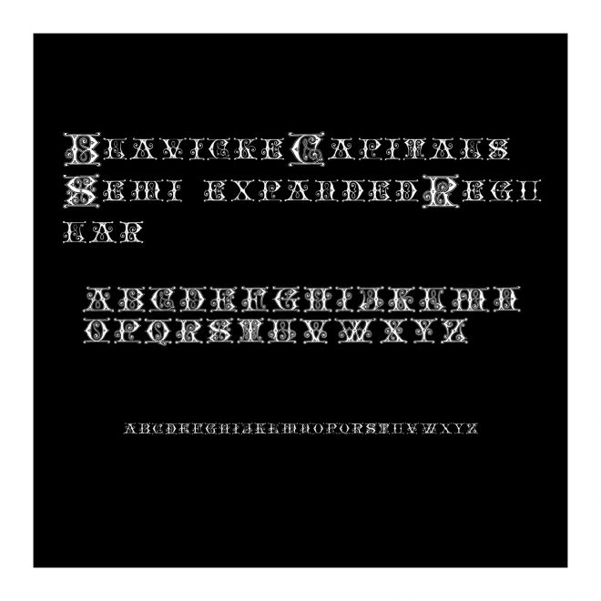 BlavickeCapitals-Semi-expandedRegular